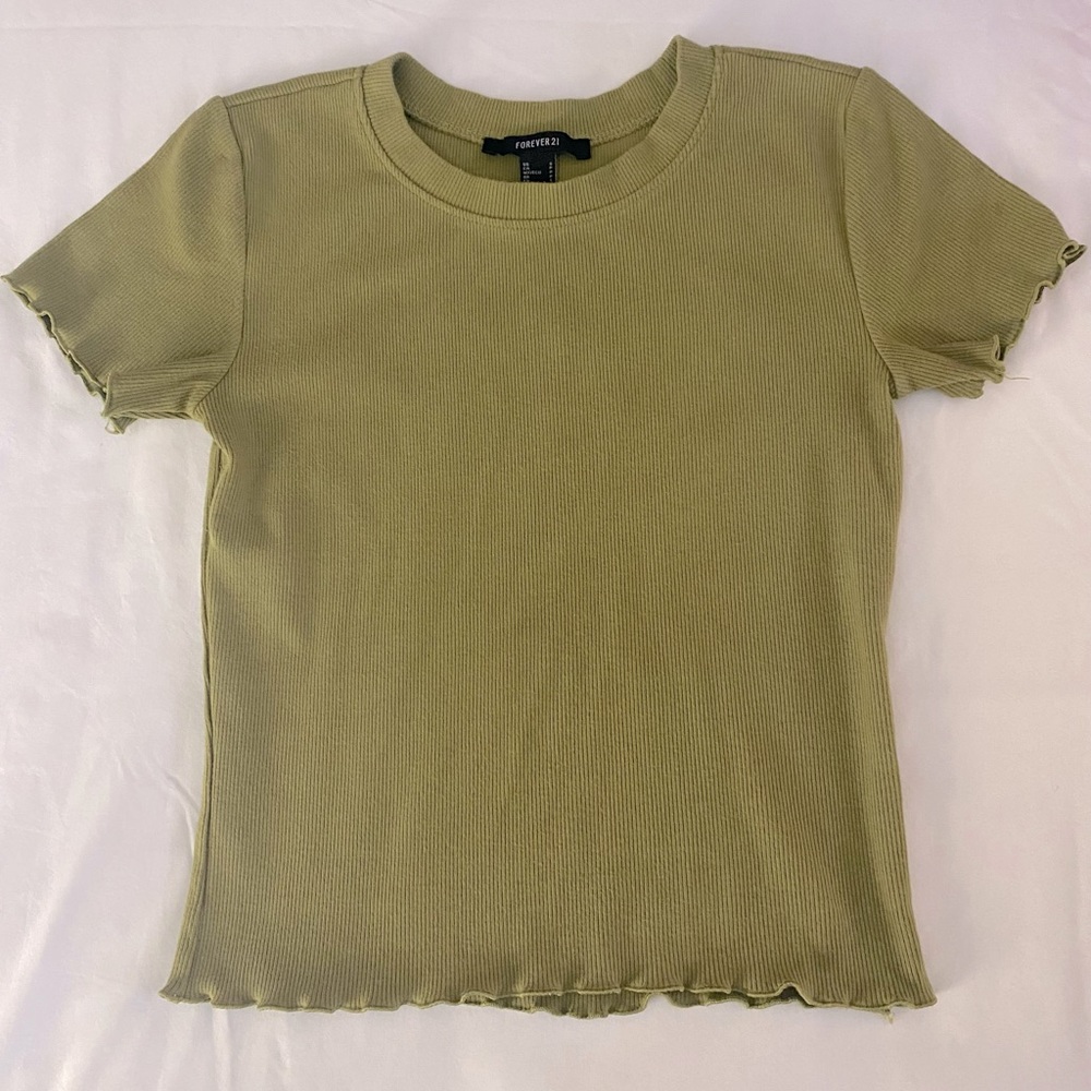 Forever 21 Green Top